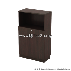 Q-YOD13-WN SEMI SWINGING DOOR MEDIUM CABINET
